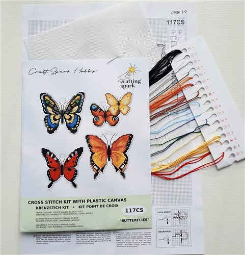 Butterflies Cross Stitch Kit