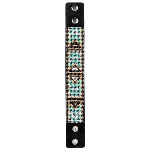 Bracelet Bead Embroidery Kit On Artificial Leather