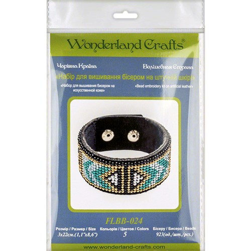 Bracelet Bead Embroidery Kit On Artificial Leather