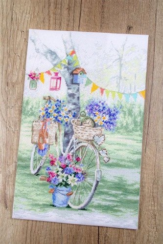 Bike Cross Stitch Kit