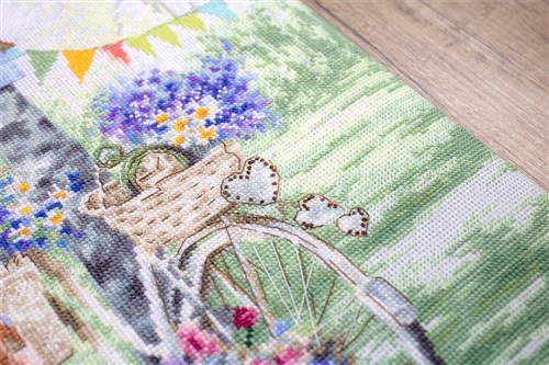 Bike Cross Stitch Kit