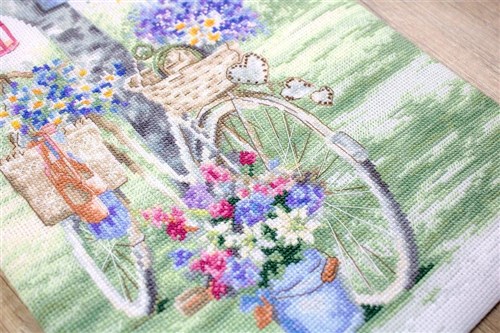 Bike Cross Stitch Kit