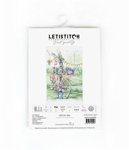 Bike Cross Stitch Kit