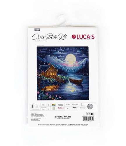 Spring Night Cross-Stitch Kit