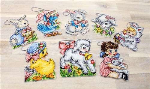 Easter Ornaments Cross Stitch Kit