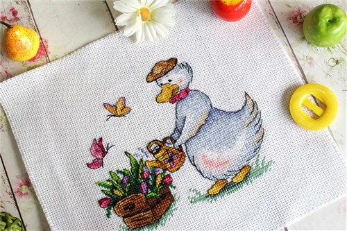 Gardening Cross Stitch Kit