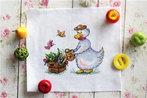 Gardening Cross Stitch Kit
