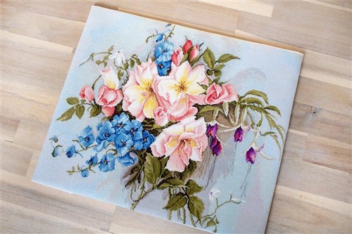 Bouquet With Bells Cross Stitch Kit