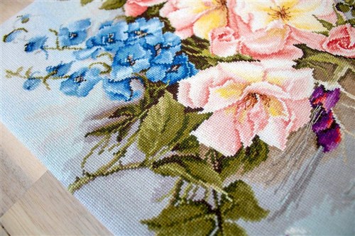 Bouquet With Bells Cross Stitch Kit