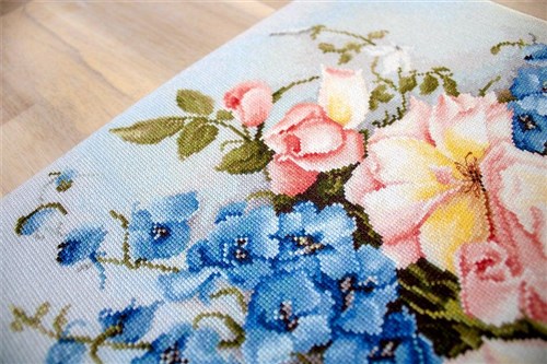 Bouquet With Bells Cross Stitch Kit