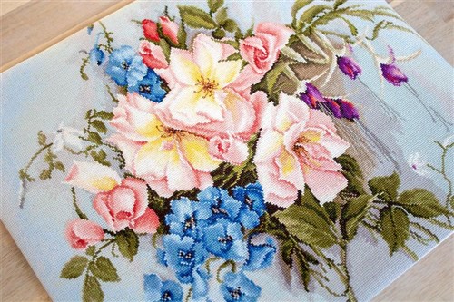 Bouquet With Bells Cross Stitch Kit