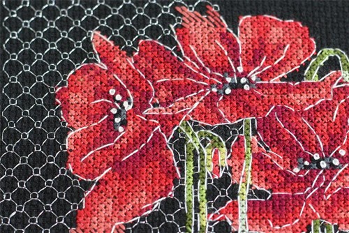 Poppies Cross Stitch Kit