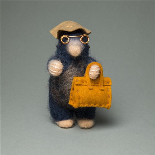 Small Mole Felting Kit