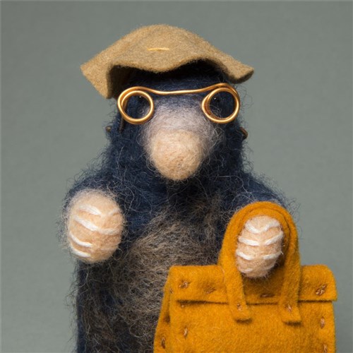 Small Mole Felting Kit