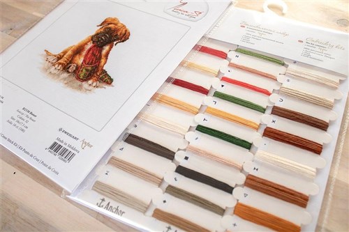 The Boxer Cross Stitch Kit