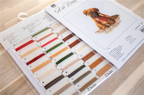 The Boxer Cross Stitch Kit