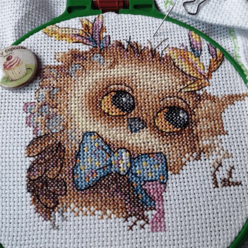 Bird Family Cross Stitch Kit