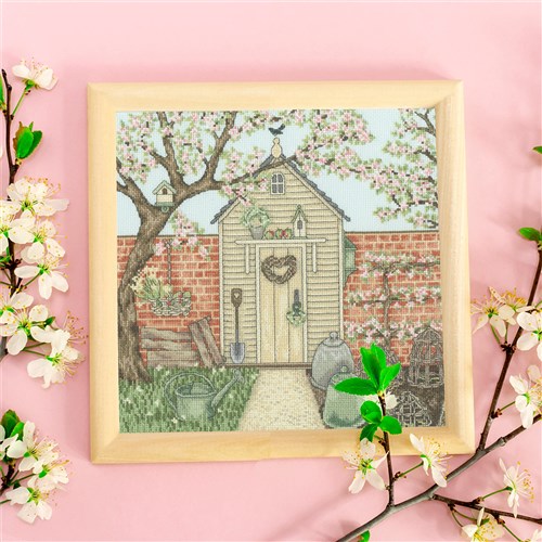 Potting Shed Cross Stitch Kit