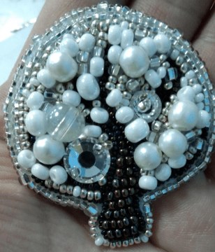 Tree Beadwork Brooch Kit