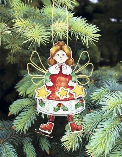 Christmas Angel Plastic Canvas Cross Stitch Kit