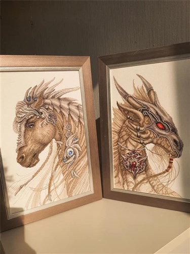 Guardian Of Treasure Cross Stitch Kit