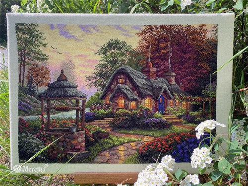 Make A Wish Cottage Cross Stitch Kit