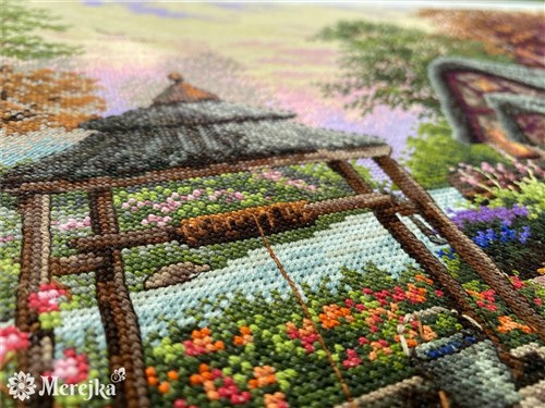 Make A Wish Cottage Cross Stitch Kit