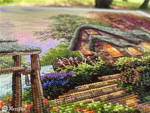 Make A Wish Cottage Cross Stitch Kit