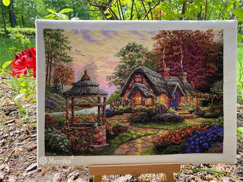 Make A Wish Cottage Cross Stitch Kit