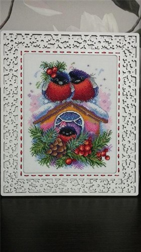 Winter House Cross Stitch Kit