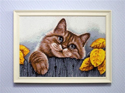 Village Cat Diamond Painting Kit