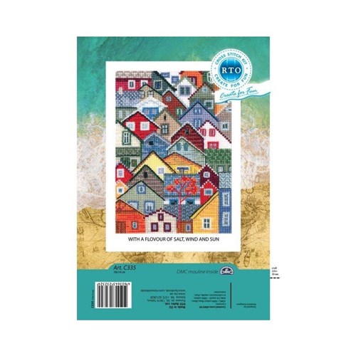 With The Flavour Of Salt Wind and Sun Cross Stitch Kit