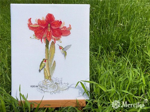 Amaryllis Cross Stitch Kit