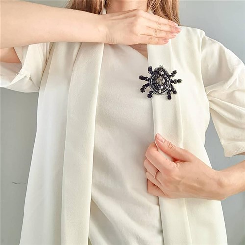 Spider Brooch Beadwork Kit