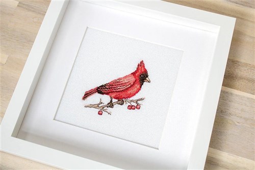 Cardinal Cross Stitch Kit