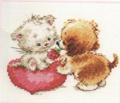 I Like You! Cross Stitch Kit