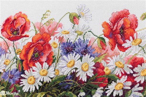 Field Beauties Counted Cross Stitch Kit
