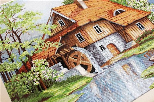 Spring Landscape Cross Stitch Kit
