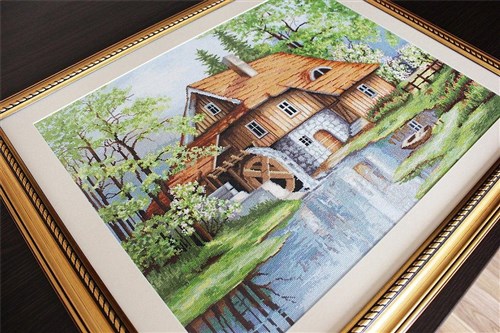 Spring Landscape Cross Stitch Kit