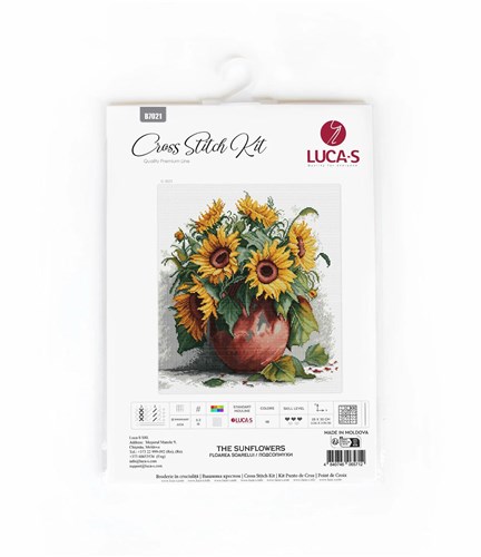 The Sunflower Cross Stitch Kit