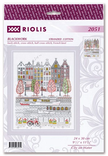 City On Water Cross Stitch Kit