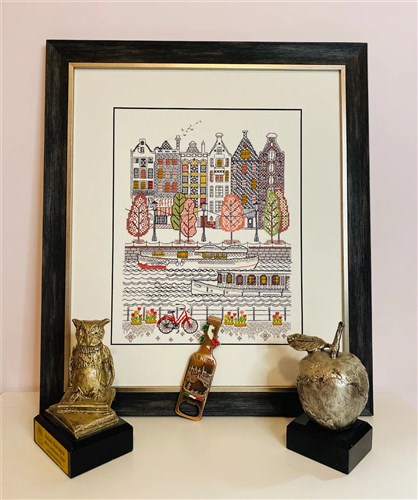 City On Water Cross Stitch Kit