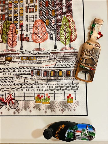 City On Water Cross Stitch Kit