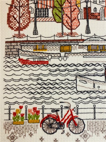 City On Water Cross Stitch Kit