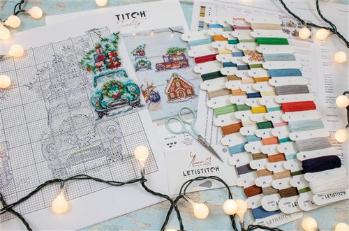 Christmas Ornaments Cross Stitch Kit