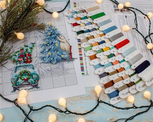 Christmas Ornaments Cross Stitch Kit