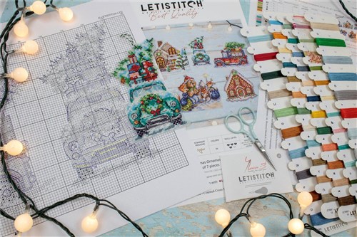Christmas Ornaments Cross Stitch Kit
