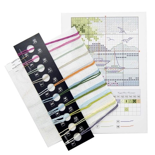 Flower Patio Cross Stitch Kit