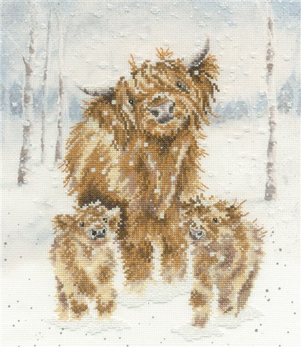 Highland Christma Cross Stitch Kit