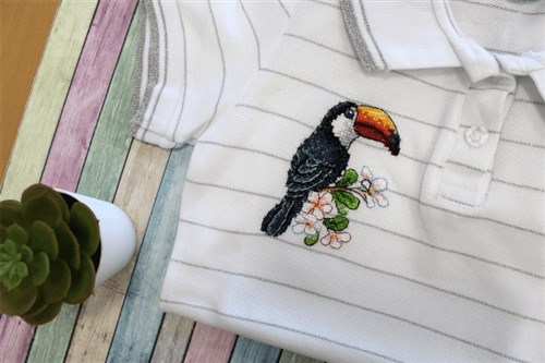 Tropical Dweller Cross Stitch Kit